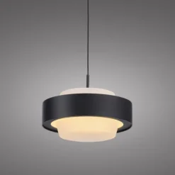 Schöner Wohnen Kollektion LED Pendelleuchte Elmo, schwarz Comfort Lift