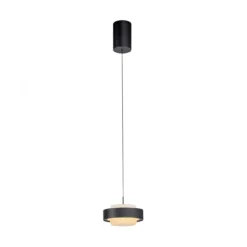 Schöner Wohnen Kollektion LED Pendelleuchte Elmo, schwarz Comfort Lift