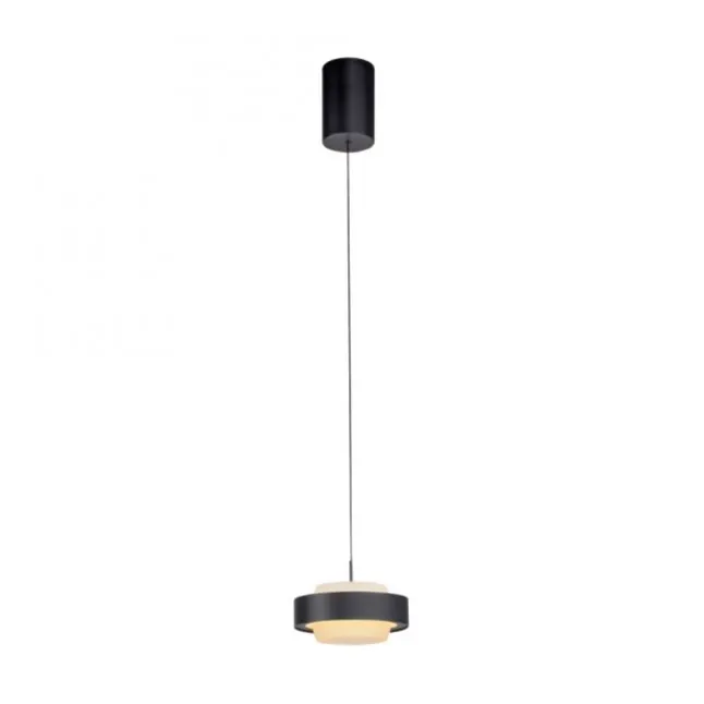 Schöner Wohnen Kollektion LED Pendelleuchte Elmo, schwarz Comfort Lift