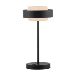 Schöner Wohnen-Kollektion LED Tischleuchte Elmo schwarz Touchdimmer