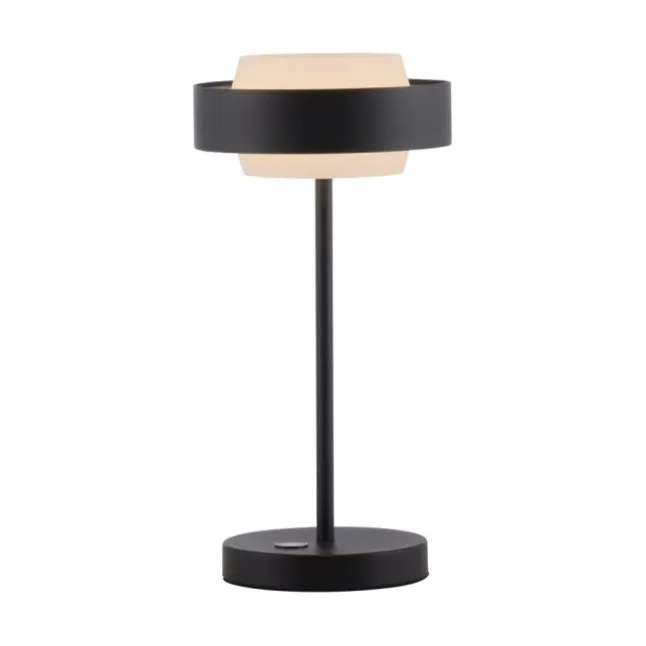 Schöner Wohnen-Kollektion LED Tischleuchte Elmo schwarz Touchdimmer