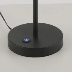 Schöner Wohnen-Kollektion LED Tischleuchte Elmo schwarz Touchdimmer