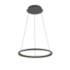 Schöner Wohnen-Kollektion LED Pendelleuchte QUILLO, schwarz, dimmbar, Comfort Lift