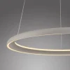 Schöner Wohnen-Kollektion LED Pendelleuchte QUILLO, sandfarben, dimmbar, Memoryfunktion