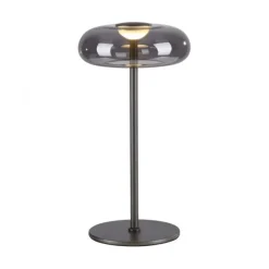 Schöner Wohnen-Kollektion LED Tischleuchte POSH, grau, dimmbar, warmweiß
