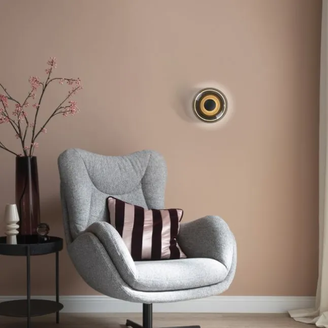 Schöner Wohnen-Kollektion LED Wand- und Deckenleuchte POSH, grau, dimmbar