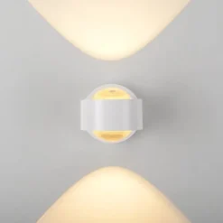 Schöner Wohnen-Kollektion LED Wandleuchte CHIA, weiss, Up- & Down Light
