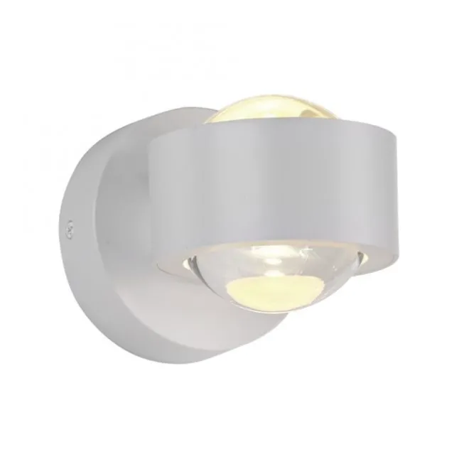 Schöner Wohnen-Kollektion LED Wandleuchte CHIA, weiss, Up- & Down Light