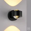 Schöner Wohnen-Kollektion LED Wandleuchte CHIA, schwarz, Up- & Downlight