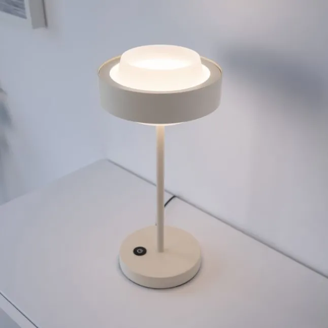 Schöner Wohnen-Kollektion LED Tischleuchte Elmo sandbrise Touchdimmer