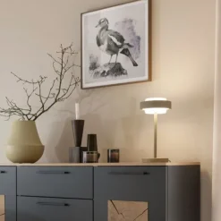 Schöner Wohnen-Kollektion LED Tischleuchte Elmo sandbrise Touchdimmer