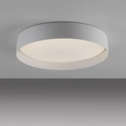 Schöner Wohnen-Kollektion LED Deckenleuchte TAVOLI, weiss, rund D=39cm, dimmbar, Fernbedienung