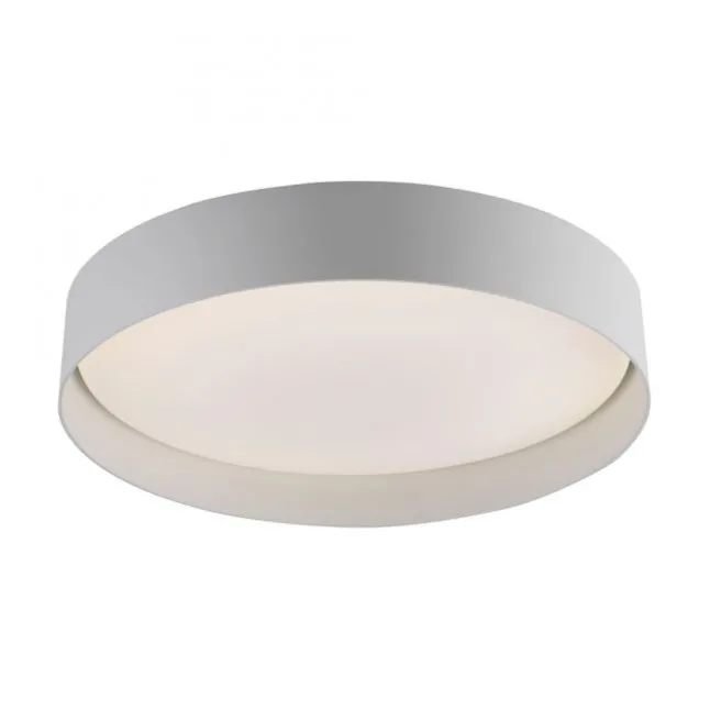 Schöner Wohnen-Kollektion LED Deckenleuchte TAVOLI, weiss, rund D=39cm, dimmbar, Fernbedienung