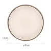 Schöner Wohnen-Kollektion LED Deckenleuchte TAVOLI, sandfarben, rund D=49cm, CCT, Fernbedienung