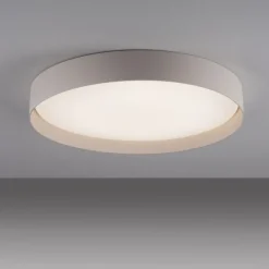 Schöner Wohnen-Kollektion LED Deckenleuchte TAVOLI, sandfarben, rund D=49cm, CCT, Fernbedienung