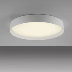 Schöner Wohnen-Kollektion LED Deckenleuchte TAVOLI, weiss, rund D=49cm, dimmbar, Fernbedienung