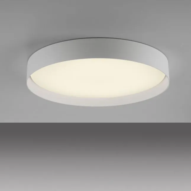 Schöner Wohnen-Kollektion LED Deckenleuchte TAVOLI, weiss, rund D=49cm, dimmbar, Fernbedienung