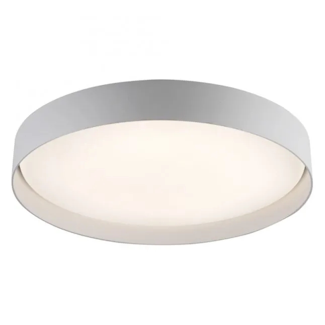 Schöner Wohnen-Kollektion LED Deckenleuchte TAVOLI, weiss, rund D=49cm, dimmbar, Fernbedienung