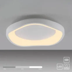 Schöner Wohnen-Kollektion LED Deckenleuchte MONTA, weiss, dimmbar, Memoryfunktion