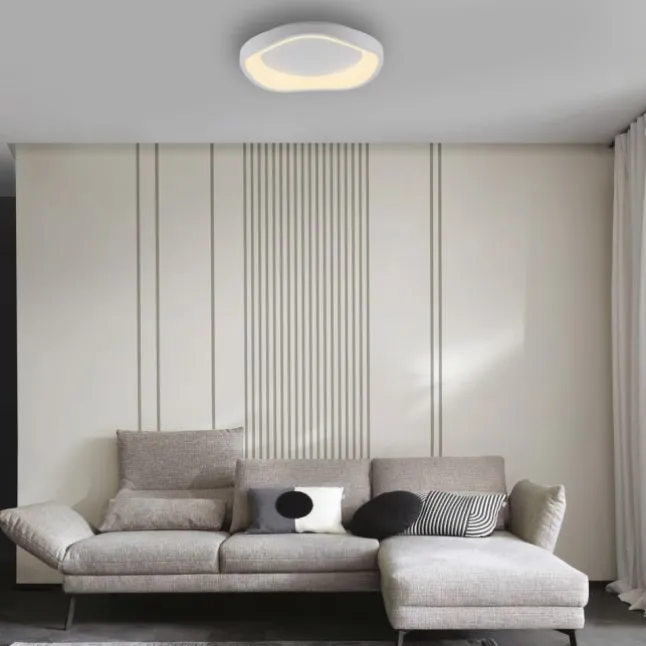 Schöner Wohnen-Kollektion LED Deckenleuchte MONTA, weiss, dimmbar, Memoryfunktion