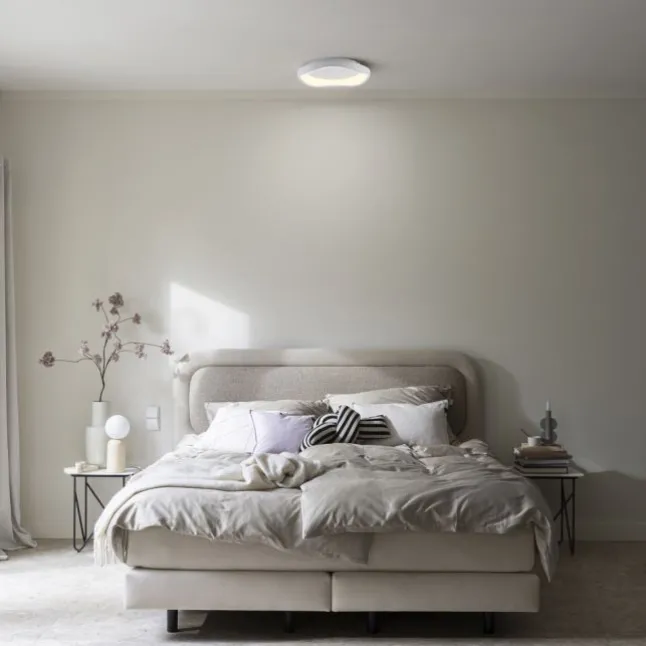Schöner Wohnen-Kollektion LED Deckenleuchte MONTA, weiss, dimmbar, Memoryfunktion