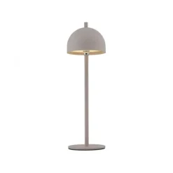 Schöner Wohnen-Kollektion LED Akku Tischleuchte BELLIES, Sandfarben, aufladbar, USB