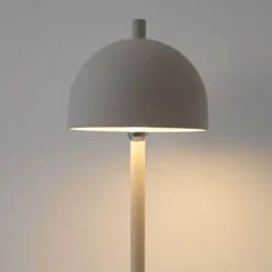 Schöner Wohnen-Kollektion LED Akku Stehleuchte BELLIES, Sandfarben, aufladbar, USB-Kabel