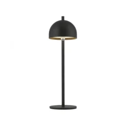 Schöner Wohnen-Kollektion LED Akku Tischleuchte BELLIES, schwarz, aufladbar, USB-Ladekabel
