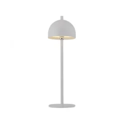 Schöner Wohnen-Kollektion LED Akku Tischleuchte BELLIES, weiss, aufladbar, USB-Ladekabel
