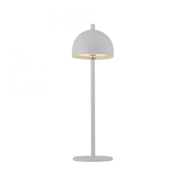 Schöner Wohnen-Kollektion LED Akku Tischleuchte BELLIES, weiss, aufladbar, USB-Ladekabel
