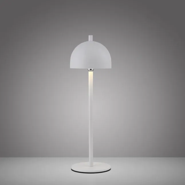 Schöner Wohnen-Kollektion LED Akku Tischleuchte BELLIES, weiss, aufladbar, USB-Ladekabel