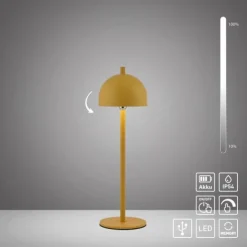 Schöner Wohnen-Kollektion LED Akku Tischleuchte BELLIES, Blütenzauber,