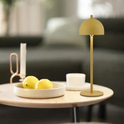 Schöner Wohnen-Kollektion LED Akku Tischleuchte BELLIES, Blütenzauber,