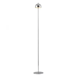 Schöner Wohnen-Kollektion LED Akku Stehleuchte BELLIES, chrom, aufladbar, USB-Ladekabel