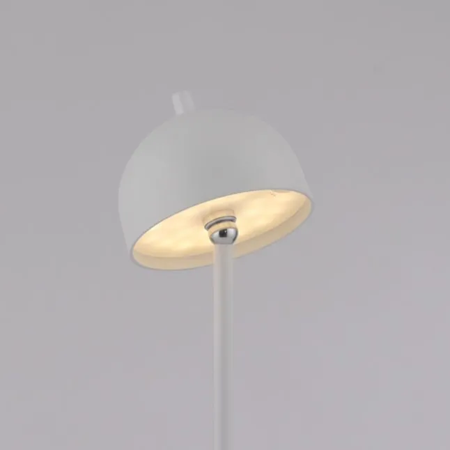 Schöner Wohnen-Kollektion LED Akku Stehleuchte BELLIES, weiss, aufladbar, USB-Ladekabel