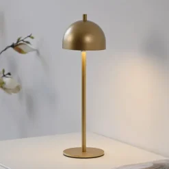 Schöner Wohnen-Kollektion LED Tischleuchte Bellies goldfarben