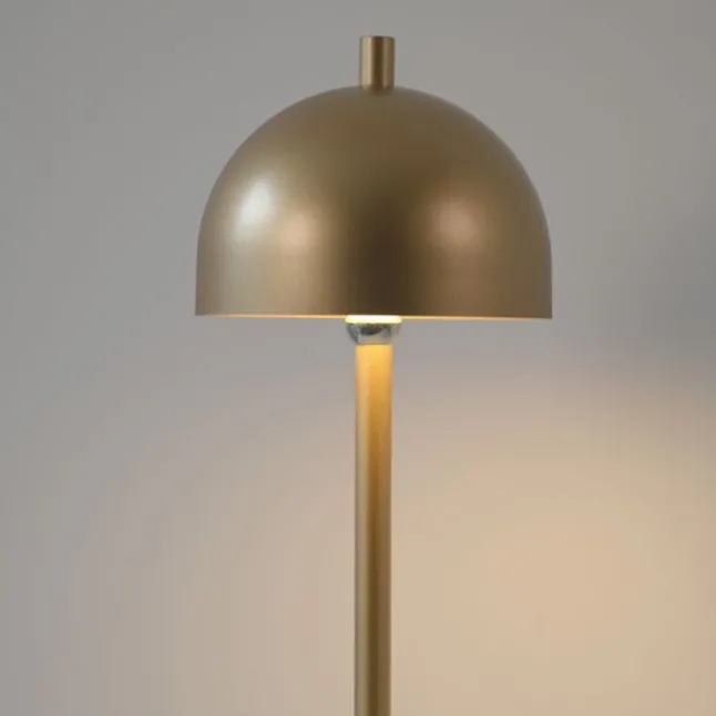 Schöner Wohnen-Kollektion LED Akku Stehleuchte BELLIES, gold, aufladbar, USB-Ladekabel