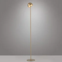 Schöner Wohnen-Kollektion LED Akku Stehleuchte BELLIES, gold, aufladbar, USB-Ladekabel