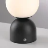 Schöner Wohnen-Kollektion LED Akku Tischleuchte RUDI, schwarz, USB-Ladekabel