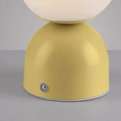 Schöner Wohnen-Kollektion LED Akku Tischleuchte RUDI, Blütenzauber, USB