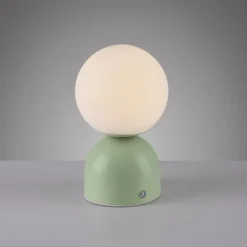 Schöner Wohnen-Kollektion LED Akku Tischleuchte RUDI, Frühlingserwachen USB