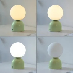 Schöner Wohnen-Kollektion LED Akku Tischleuchte RUDI, Frühlingserwachen USB