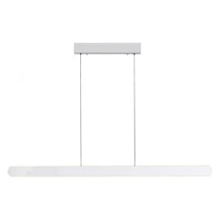 Schöner Wohnen-Kollektion LED Pendelleuchte ADRIANA ROUND, weiss, dimmbar
