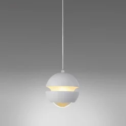 Schöner Wohnen-Kollektion LED Pendelleuchte LINI, weiss, Comfort Lift