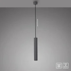 Schöner Wohnen-Kollektion Pendelleuchte DANTE, schwarz, einflammig