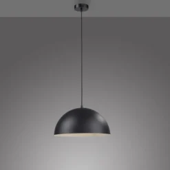 Schöner Wohnen-Kollektion Pendelleuchte ALI, schwarz, LED geeignet