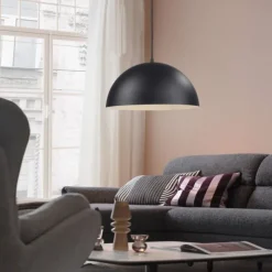 Schöner Wohnen-Kollektion Pendelleuchte ALI, schwarz, LED geeignet