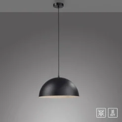 Schöner Wohnen-Kollektion Pendelleuchte ALI, schwarz, LED geeignet
