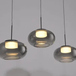 Schöner Wohnen-Kollektion Pendeleuchte SIA schwarz, 3-flammig, dimmbar, SimplyDim, höhenverstellbar