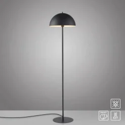 Schöner Wohnen-Kollektion Stehleuchte ALI, schwarz, Fußschalter
